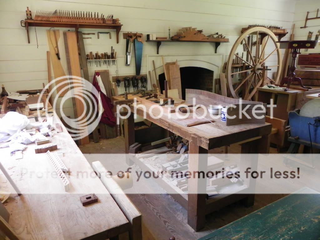 shop in colonial williamsburg by Randy